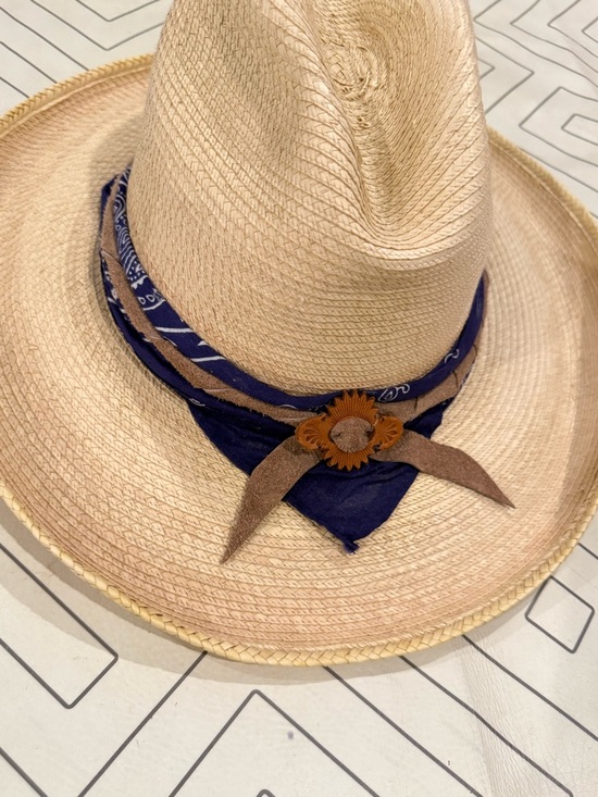Michael Malone Handmade Straw Cowboy Hat main image 12